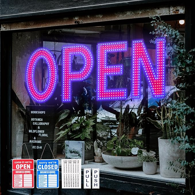 Open Sign for Business by Thirdpolite