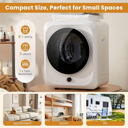 Auertech 1.5 CU. FT. Portable Dryers - Image 2