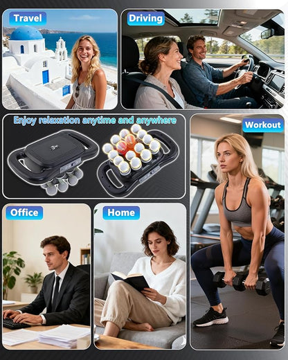 16-Head Massage Gun, Deep Tissue Percussion Massager - Image 8