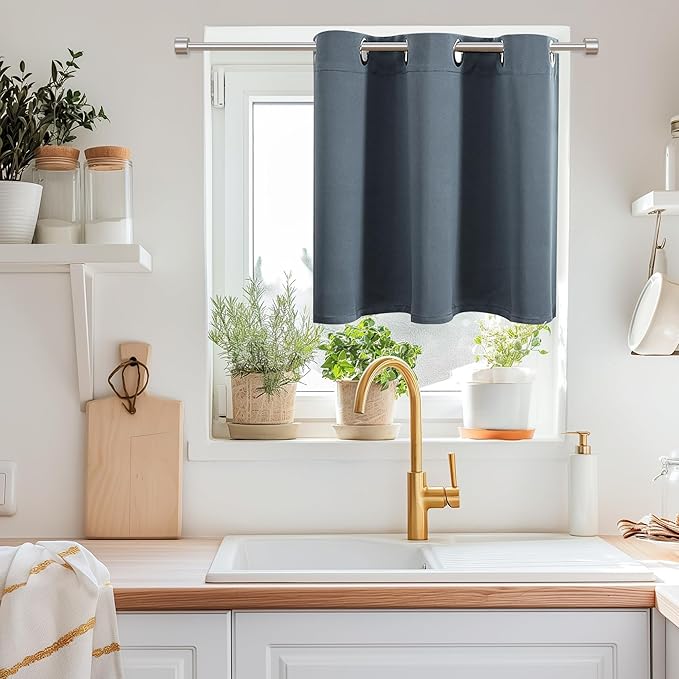 ChrisDowa Blackout Curtains 36 Inches Long by ChrisDowa