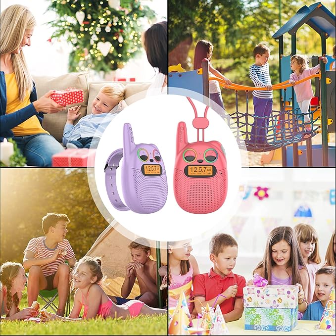 Qniglo Walkie Talkies for Kids Rechargeable, 3-14 Year Old Girls, Boys Gifts - Image 6