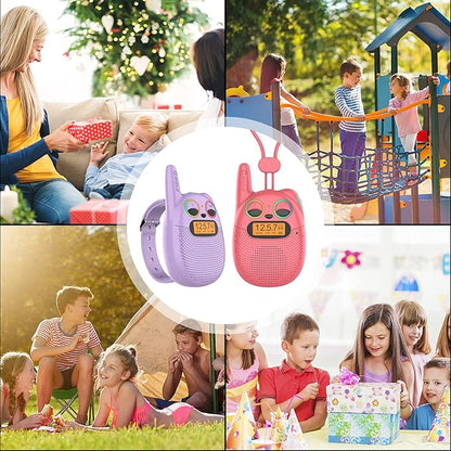 Qniglo Walkie Talkies for Kids Rechargeable, 3-14 Year Old Girls, Boys Gifts - Image 6