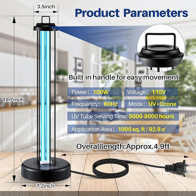 Qualirey 100W UV Light Sanitizer - Image 6