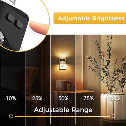 L LOHAS LED Night Light, 3000K Bubble Night Lights Plug into Wall, Acrylic - Image 7