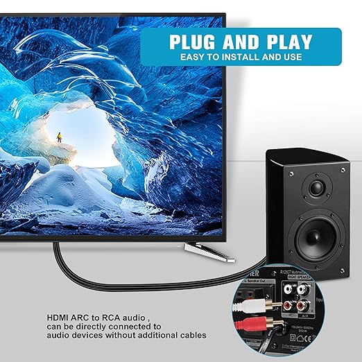 192KHz HDMI ARC to RCA Audio Converter - Image 4