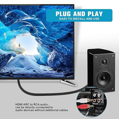 192KHz HDMI ARC to RCA Audio Converter - Image 4