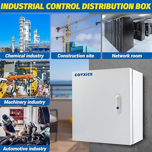 Electrical Box 12 x 12 x 8'' Steel Electrical Junction Box，NEMA 4X Steel - Image 6