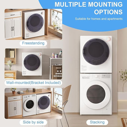 Elevon 800W Portable Clothes Dryer 2.6 cu.ft Electric Drying Machine - Image 7