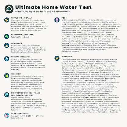 Ultimate Home Water Test Kit for Drinking Water | Tests for 250+ Parameters - Image 2