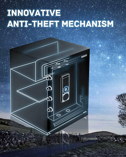 Luxury Large Biometric Safe, Jewelry Safes - Image 6