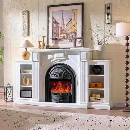 Farmhouse Electric Fireplace - Image 4