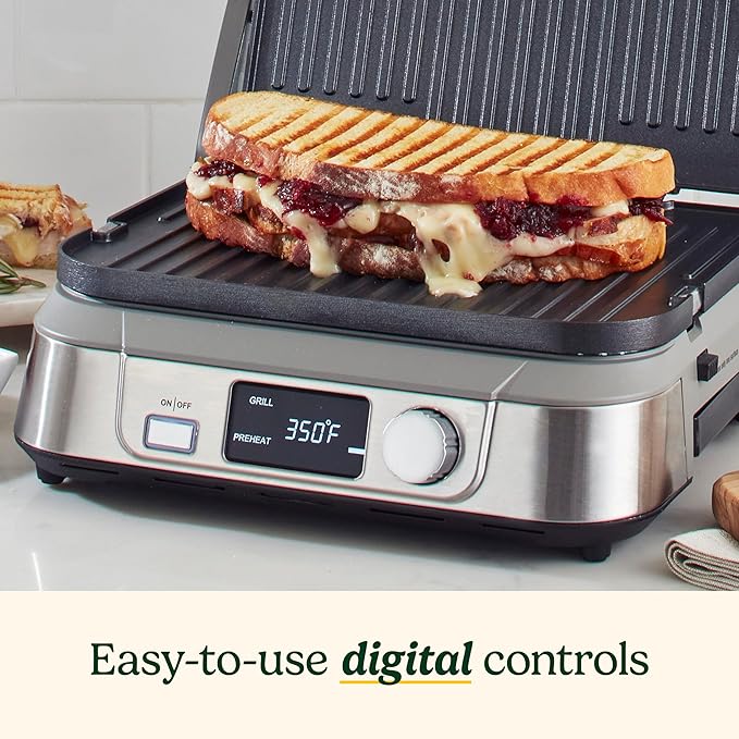 Cuisinart Electric Griddler FIVE Countertop Grill, Enjoy 5-in-1 Functions - Image 3