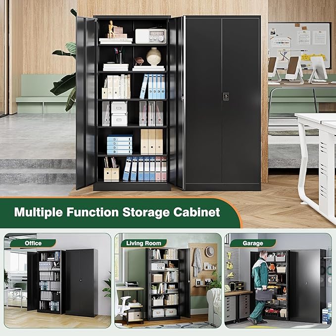 Letaya Metal Garage Storage Cabinets - Image 8
