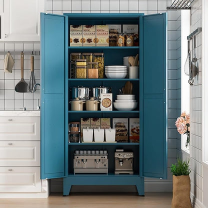 COFaR Home Farmhouse Storage Cabinet - Image 8