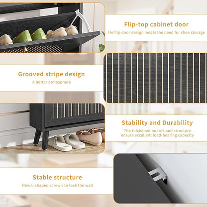 Shoe Storage Cabinet for Entryway - Image 4