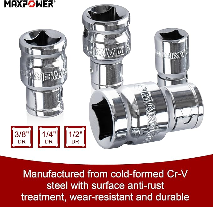 MAXPOWER Hex Bit Holder Socket Set - Image 4