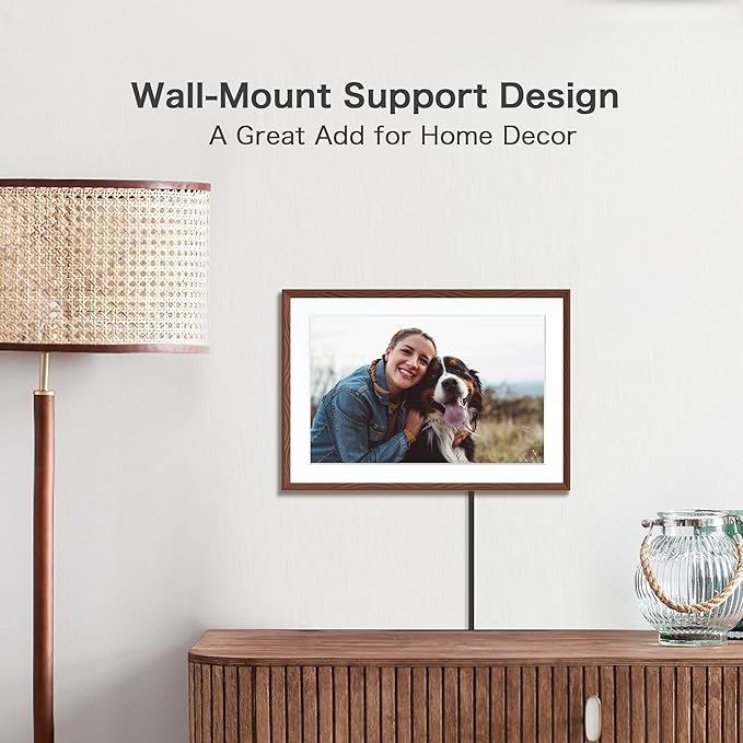 Digital Picture Frame, 10.1'' Frameo Digital Frame Wifi, 32GB Memory, 1280*800 - Image 6