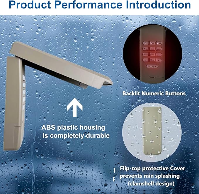 Universal Garage Door Opener Keypad - Image 4
