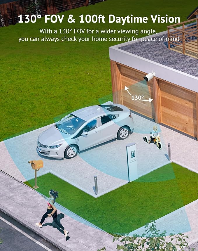 LaView 4K Outdoor Security Cameras, 8MP HD Cameras - Image 3