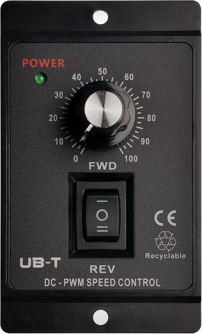 matell DC 12-60V 20A PWM Brush Motor Speeds Controller, Motor Forward&Reverse by matell