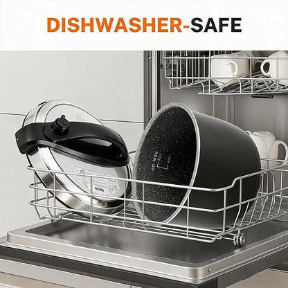 HealSmart 24-in-1 Electric Pressure Cooker 8.5 Quart, Non-Stick Stainless Steel - Image 6