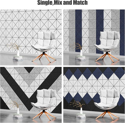 Sonicism 12 Pack X-Lined Acoustic Panels - Image 2