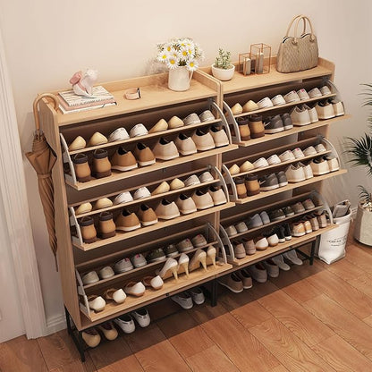 AVZEAR Narrow Shoe Storage Cabinet - Image 8