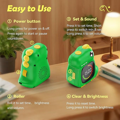 Visual Timer for Kids 99 Minute Digital Cute Kids Visual Timer Classroom Timer - Image 5