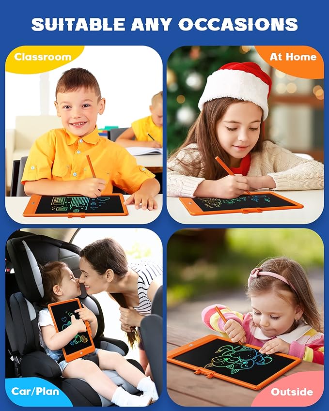 Bravokids LCD Writing Tablet for 3-8 Year Olds - Image 5