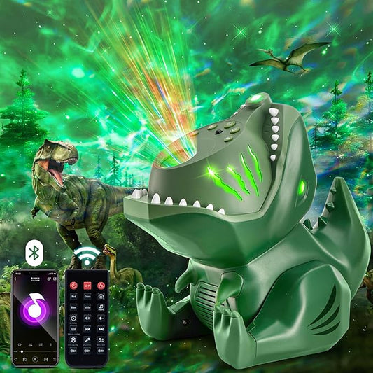 Dinosaur Galaxy Projector for Bedroom, 144 Lighting Modes Star Projector for by pikoy