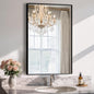 Bathroom Vanity Mirror for Wall, HD Shatterproof Glass, Hangs Horizontally or by TRAHOME