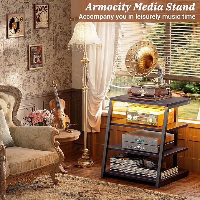 Armocity 4-Tier AV Media Stand - Image 4