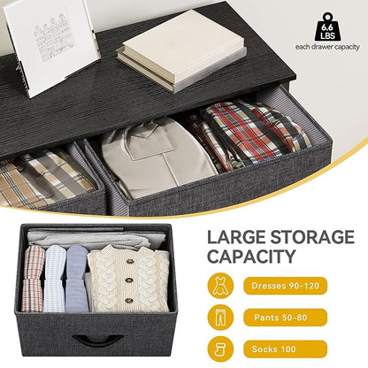 DWVO Dresser for Bedroom, Fabric Dresser - Image 6