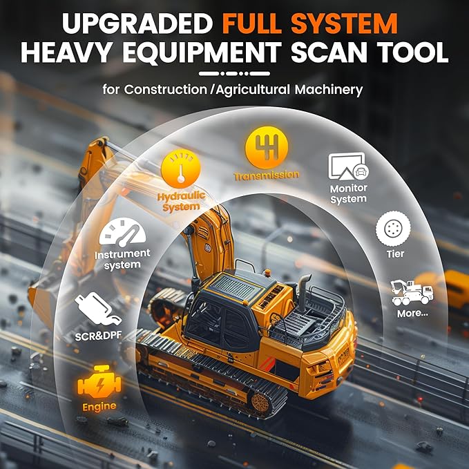 ANCEL HD3600 Heavy Equipment Diagnostic Tool - Image 3