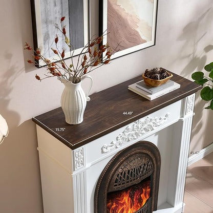 45" Birdcage-Style Electric Fireplace - Image 4