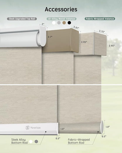 Yoolax Motorized Blinds with Remote, Smart Blinds - Image 5