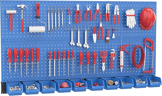 Ultrawall Pegboard Wall Organizer, Garage Storage System by UltrawallGarageToolsOrganizer