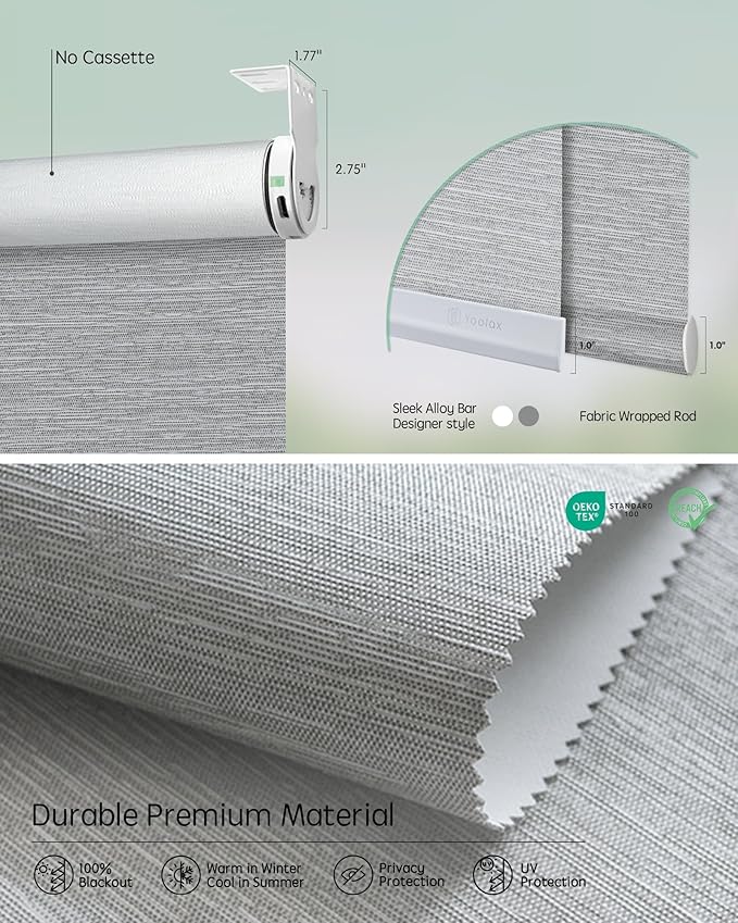 Yoolax Smart Coupled Roller Shades Compatible - Image 6