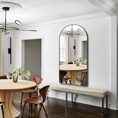 Arched Bathroom Mirror, Wall Mounted Mirror, Living Room, Vertically Hanging - Image 5
