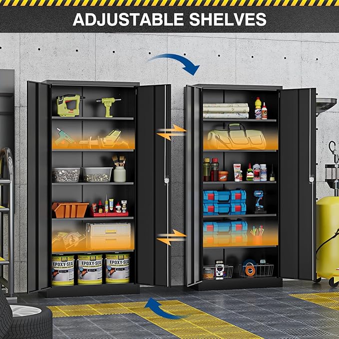 Metal Storage Cabinet-71” Tall Steel File Cabinets - Image 4