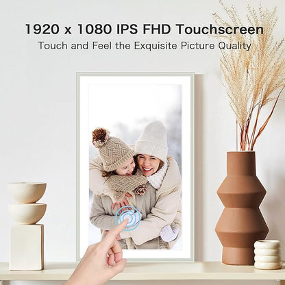 Digital Picture Frame, 15.6 Inch Frameo Digital Frame WiFi, 1920*1080 IPS FHD - Image 5
