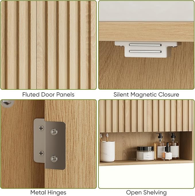 Bathroom Wall Storage Cabinet - Image 5