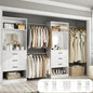 Unikito Closet System with 6 Drawers, 6-14Ft Closet Organizer with Mirror by Unikito