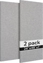 Olanglab Acoustic Panels 2 Pack, Fabric Wrapped Sound Proof Foam Panels by Olanglab