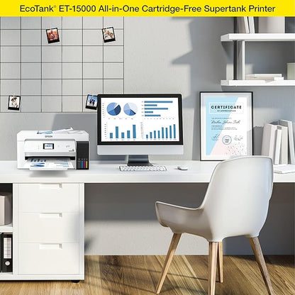 Epson EcoTank ET-15000 Wireless Color All-in-One Supertank Printer - Image 6