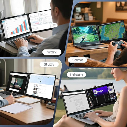 Laptop Screen Extender, Ultra-Thin 15.3" FHD 1200P 16:10 Portable Monitor - Image 4