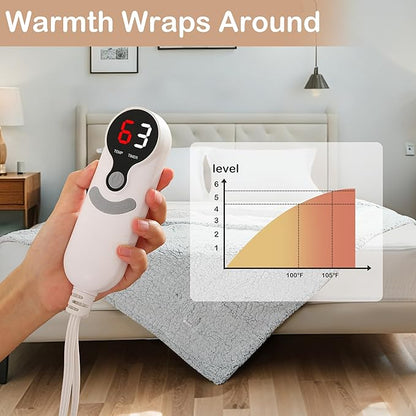 Electric Heated Blanket Full Size 72"×84" - Image 3