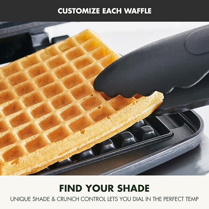 GreenPan Elite 2-Square Belgian & Classic Waffle Iron, Healthy Ceramic Nonstick - Image 5