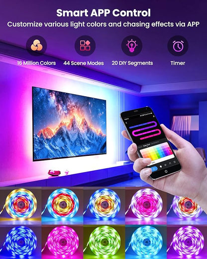 26.25ft RGB+IC LED Strip Lights - Image 4