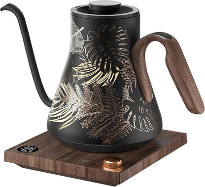 Electric Kettle, Gooseneck Electric Kettle, ±1℉ Precise Temperature Control by Cocinare